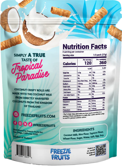 Crispy Coconut Rolls