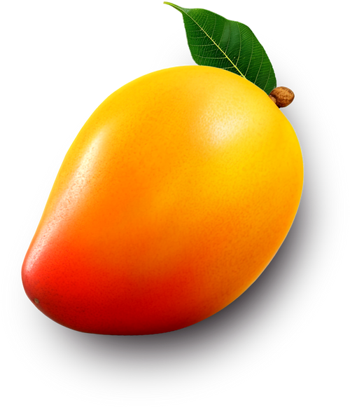 Vibrant background of fresh, juicy mangoes, reflecting the tropical freshness and unique flavor of Freezie Fruits.