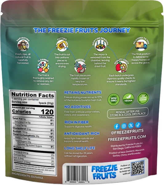 Banana Freeze Dried Fruit