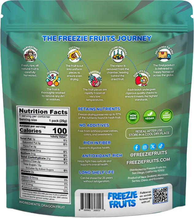 Dragon Fruit Freeze Dried Fruit