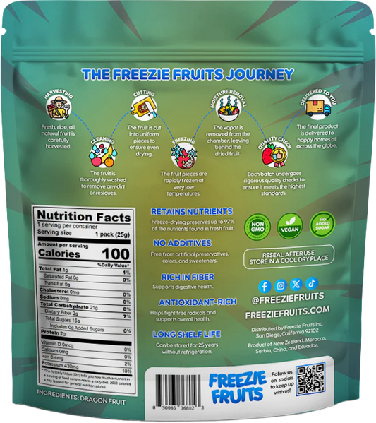 Dragon Fruit Freeze Dried Fruit