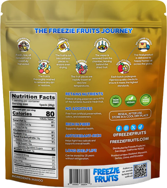 Mango Freeze Dried Fruit