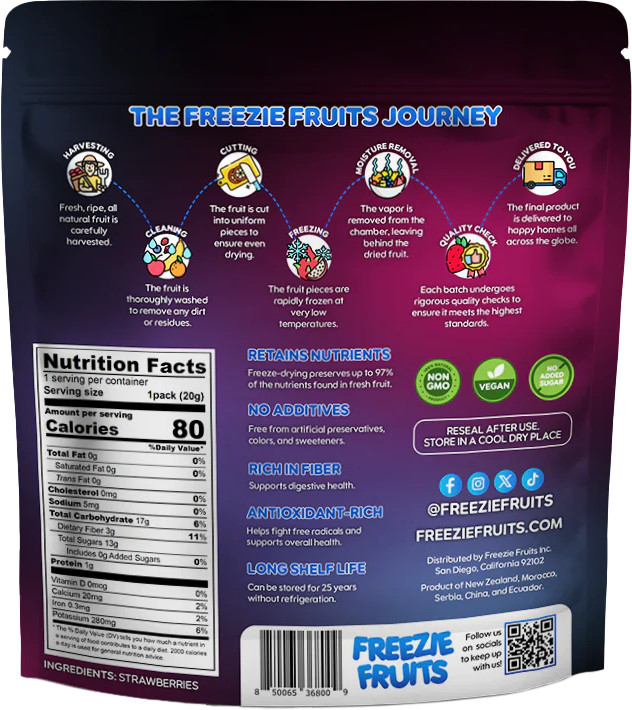 Strawberry Freeze Dried Fruit