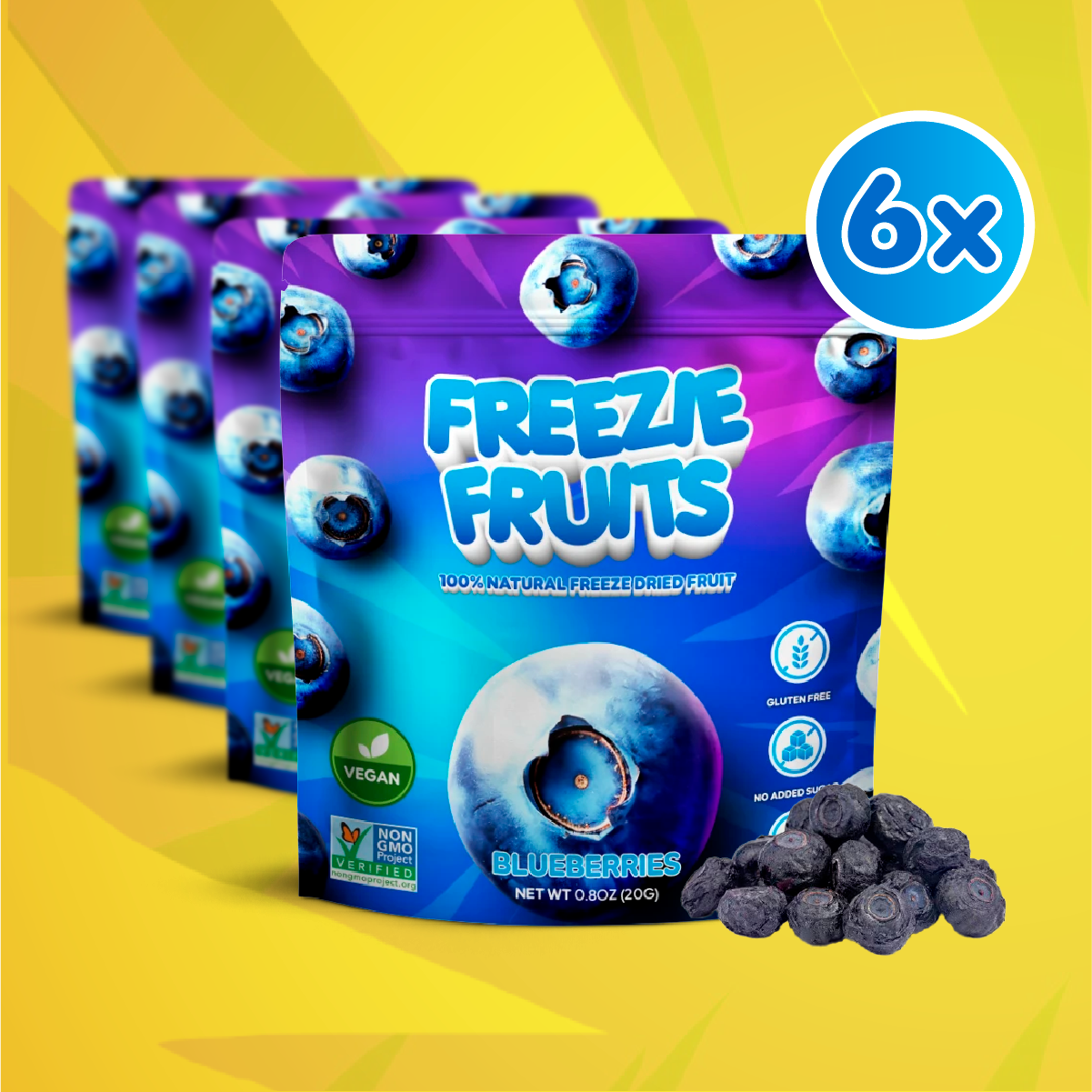 Blueberry Freeze Dried Fruit