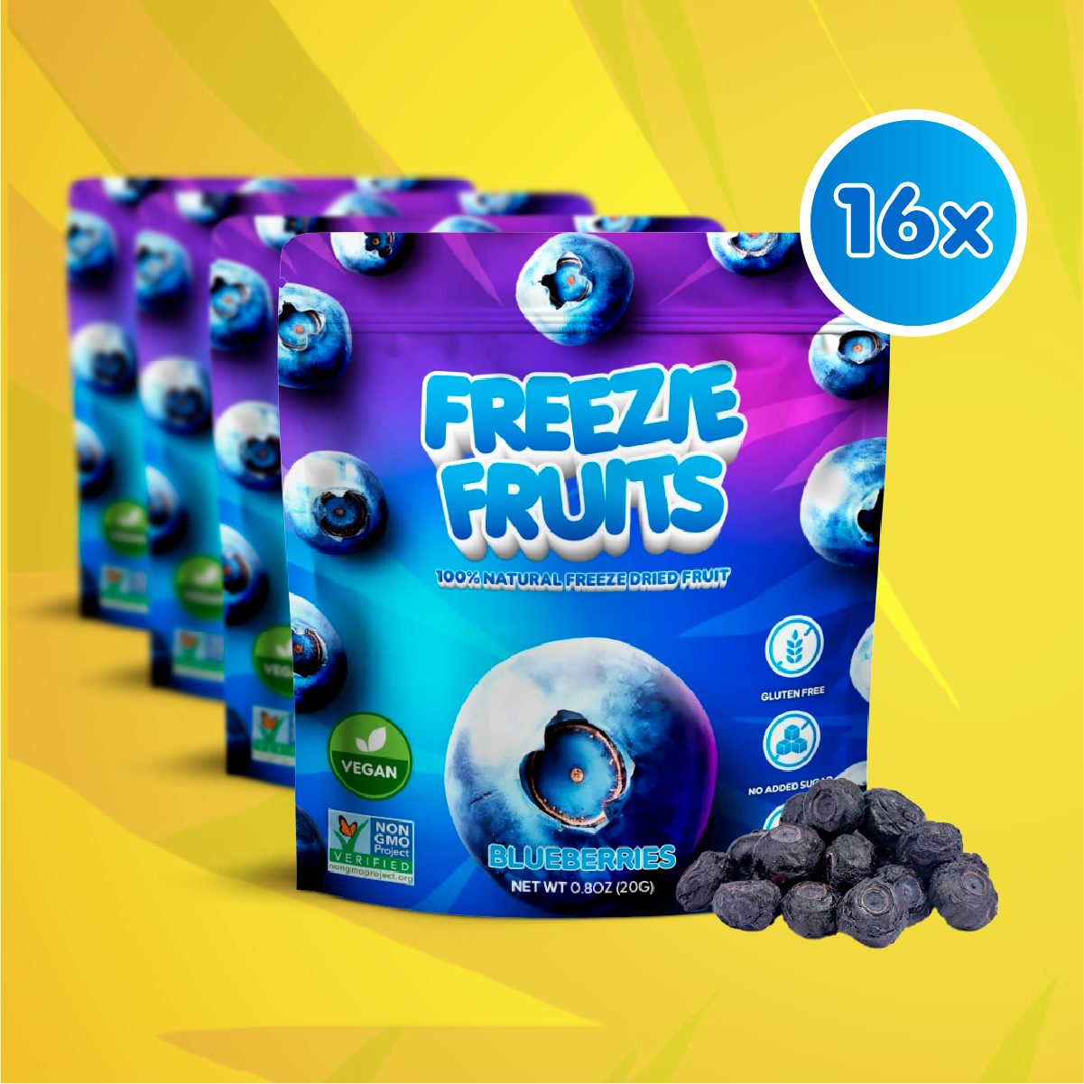 Blueberry Freeze Dried Fruit