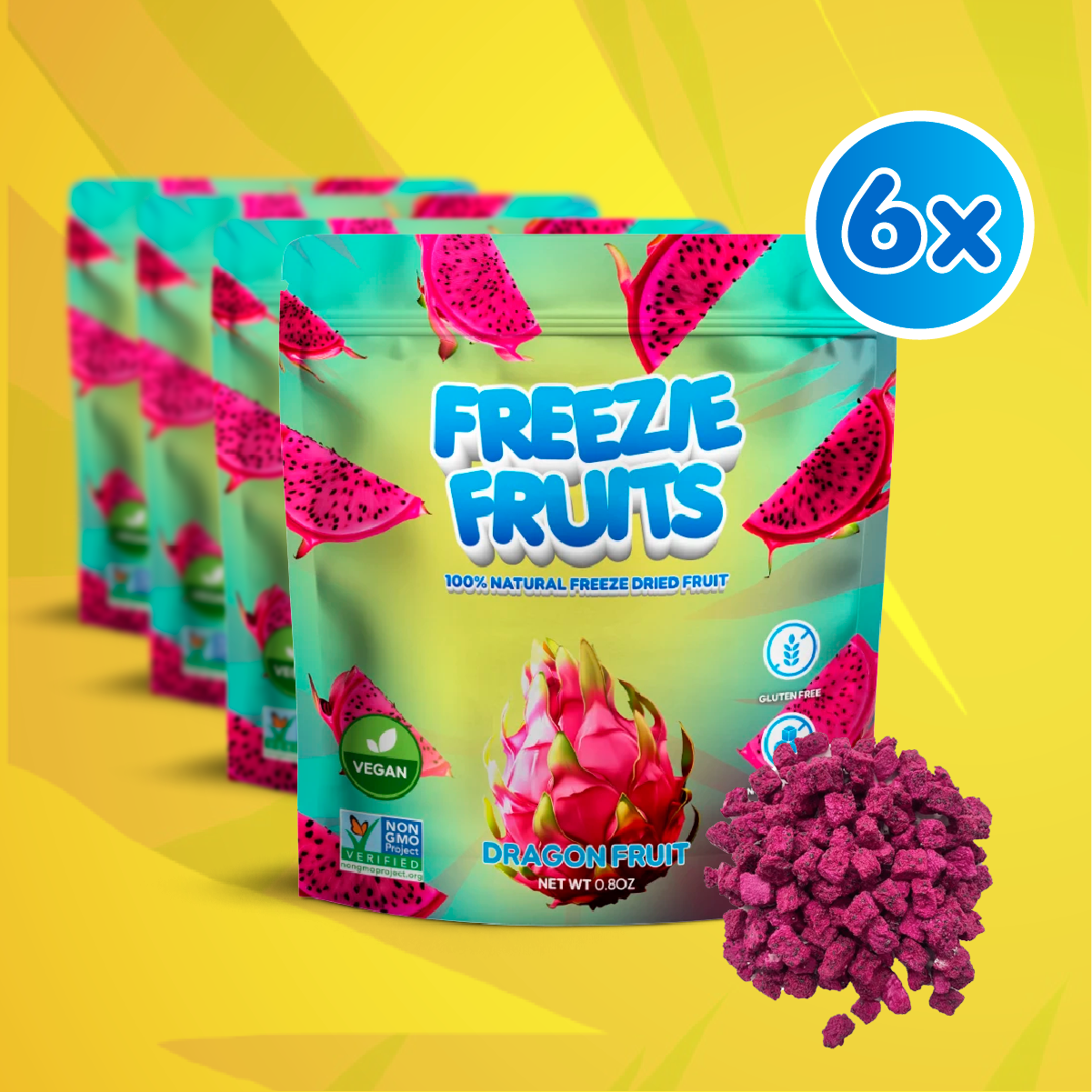 Dragon Fruit Freeze Dried Fruit