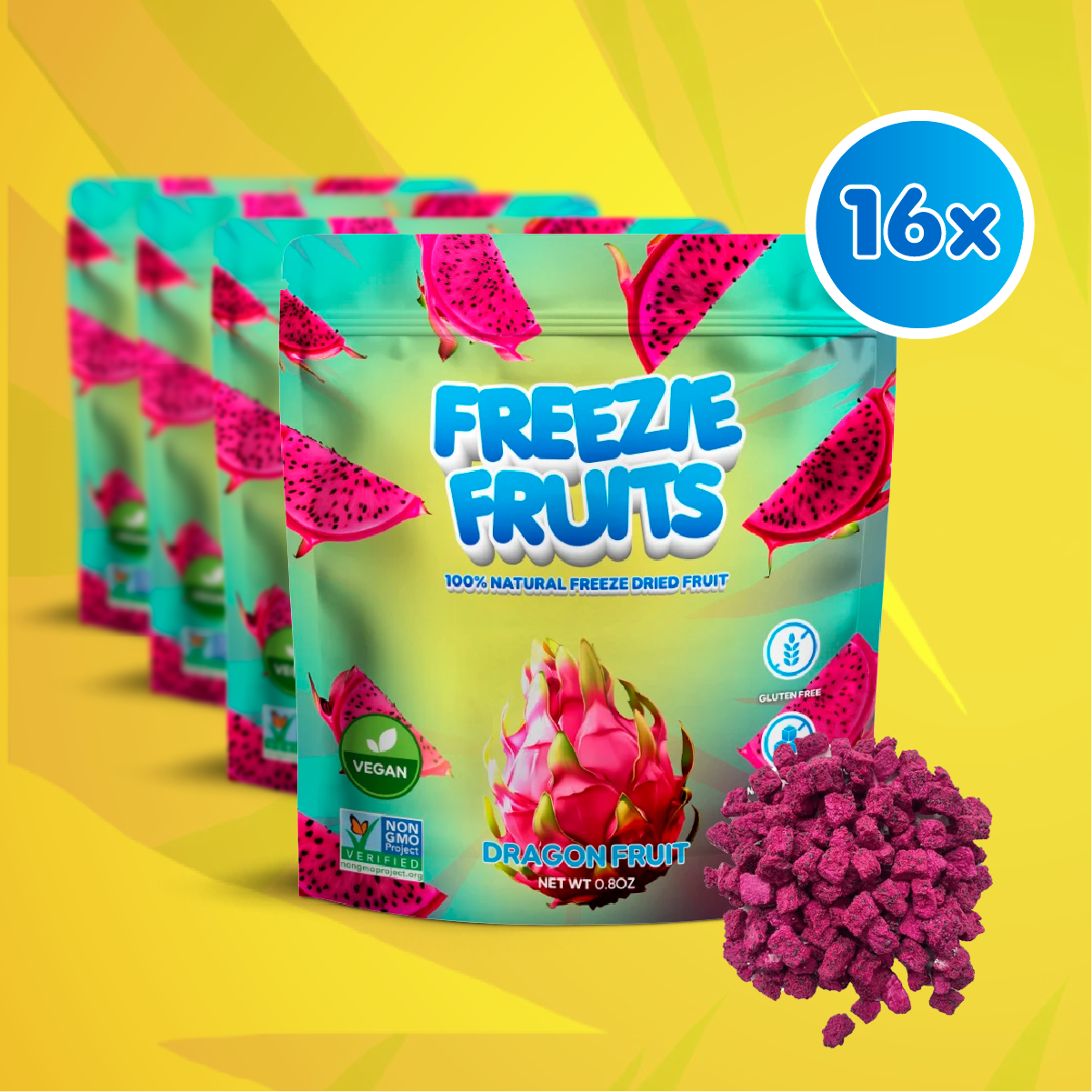 Dragon Fruit Freeze Dried Fruit