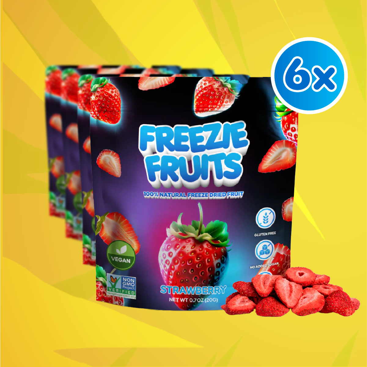 Strawberry Freeze Dried Fruit