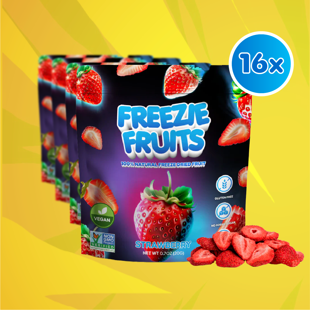 Strawberry Freeze Dried Fruit